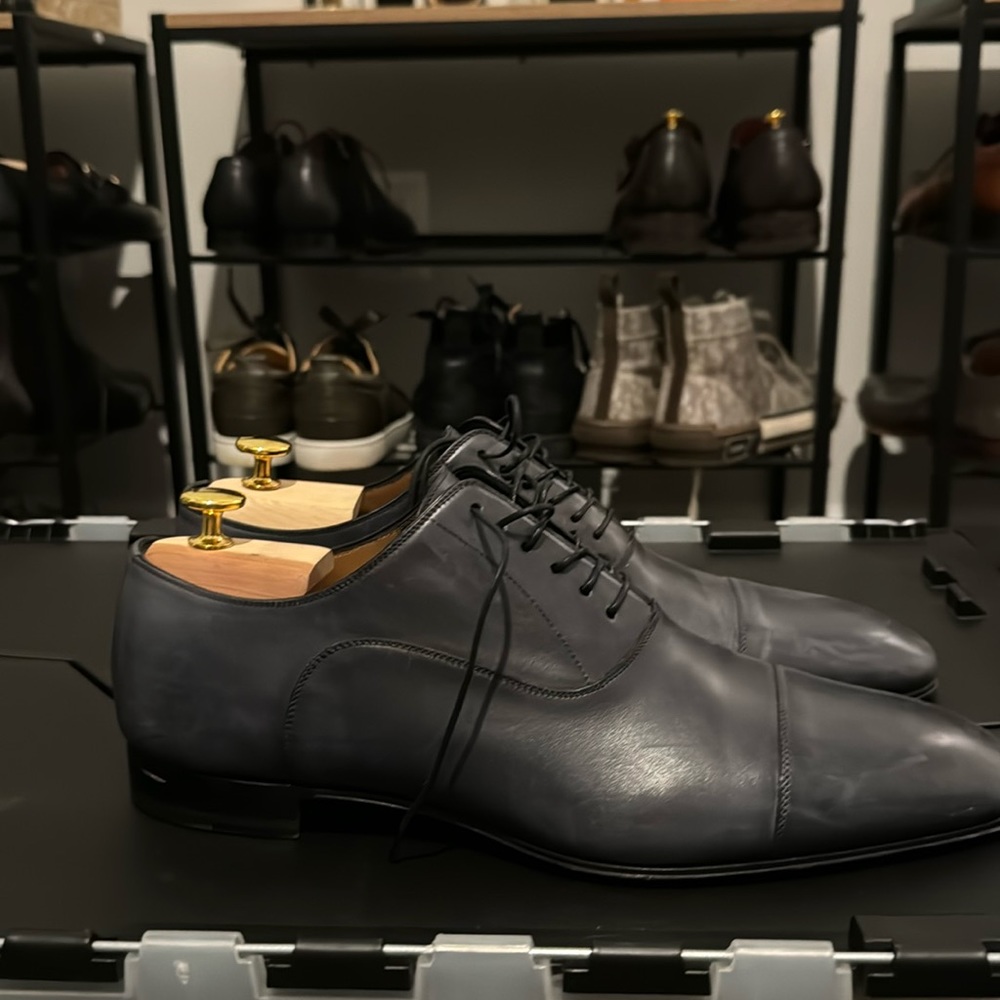 Christian Louboutin Greyish blue Oxford